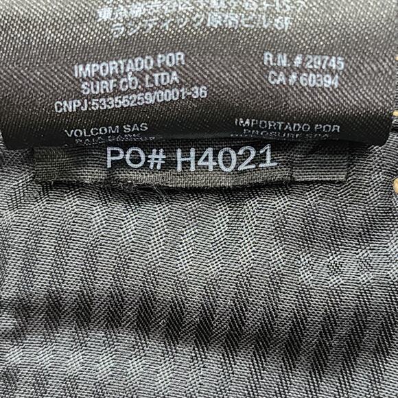 Volcom Shorts Mens 32 Tan Flat Front Chino Bermuda Casual Skater Preppy Summer - Picture 9 of 14